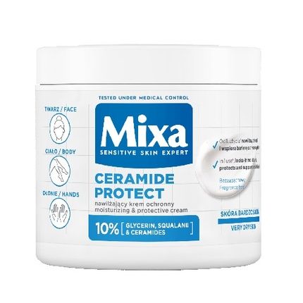 Mixa Ceramide Protect Moisturizing Body Cream 400Ml