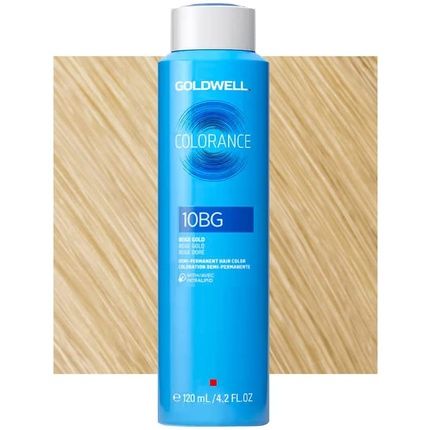 Goldwell Colorance 10Bg Beige Gold Warm Blondes Hair Color 120Ml