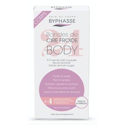 Byphasse Cold Wax For Bikini & Underarms Sensitive Skin