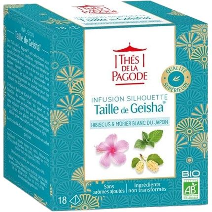 Pagoda Teas Organic Geisha Size Infusion 18 Bags