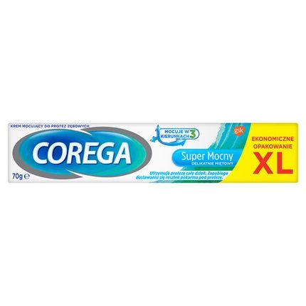 Corega Super Strong Mint Denture Fixing Cream 70G