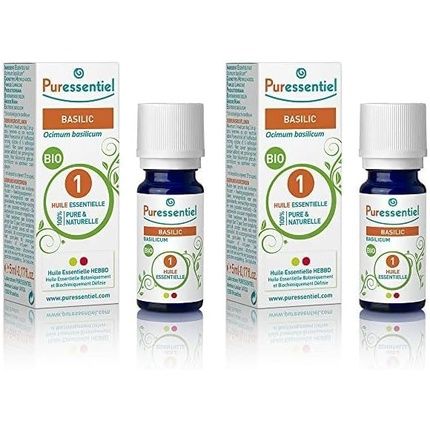 Puressentiel Organic Basil Essential Oil 100% Pure And Natural