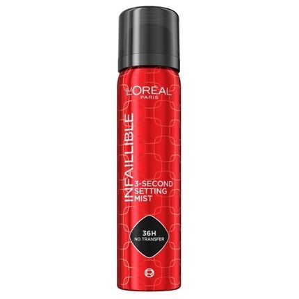 L'Oreal Infaillible 3-Second Setting Mist Makeup Setting Spray 75Ml