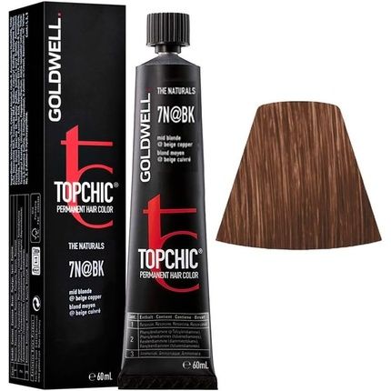 7N@Bk Mid Blonde Beige Copper Topchic The Naturals Tb 60Ml