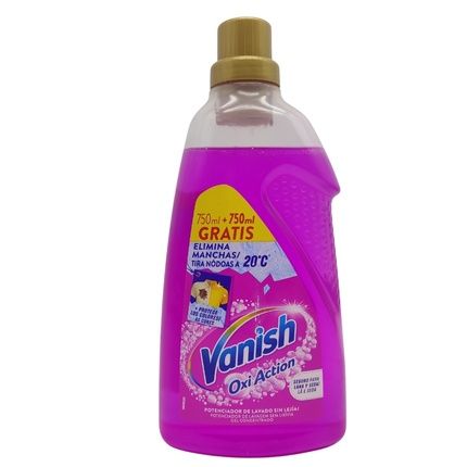Vanish Gold Oxi Action Liquid 1500 Milliliters Pink Disinfectant By Vanish