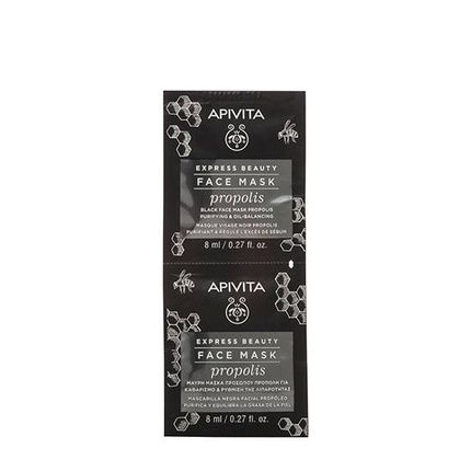 Apivita Apivita Mask For Young Oily Skin With Propolis 2X8Ml