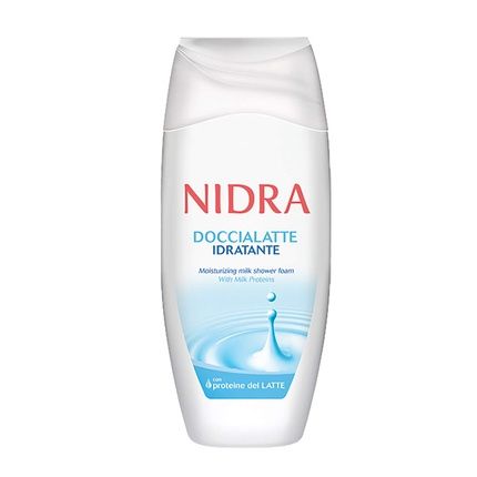 Nidra Moisturizing Milk Shower Foam 250Ml 8.4 Fl.Oz