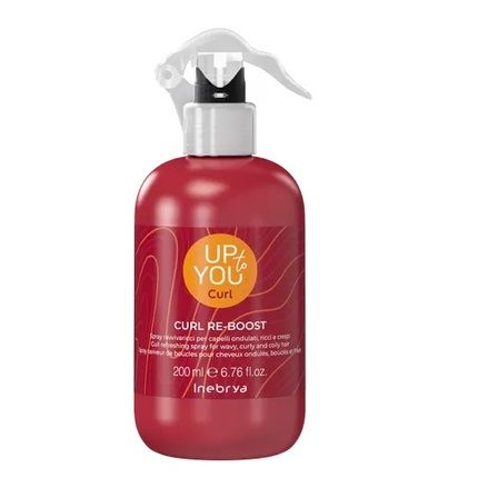 Inebrya Up To You Curl Re-Boost Refreshing Spray For Curly And Wavy Hair - 200Ml