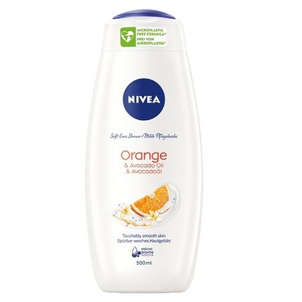Nivea Orange & Avocado Oil Care Shower Gel 500Ml