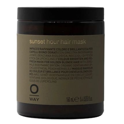 Oway Sunset Hour Hair Mask - Refreshing Hair Color Mask, 160Ml
