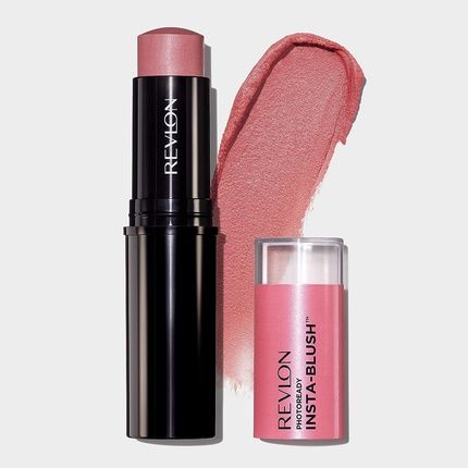 Revlon Blush Stick Photoready Insta-Blush Face Makeup Cream To Powder Formula High Impact Color Moisturizing Creamy Formula 320 Berry Kiss 1.15 Oz