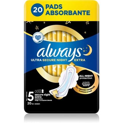 Always Ultra Secure Night Extra 20Ml