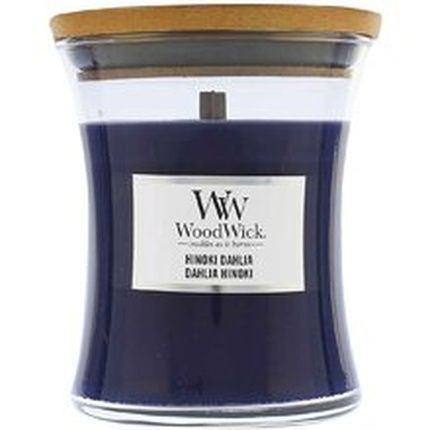 Woodwick Hinoki Dahlia Vase Scented Candle Vase 275 G