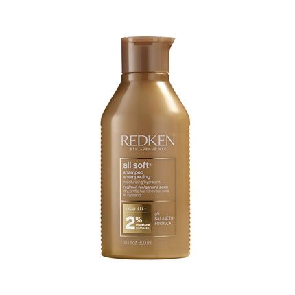 Redken All Soft Shampoo Soothing Shampoo For Dry And Brittle Hair 300Ml