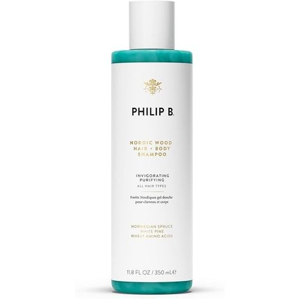 Philip B Nordic Wood Hair And Body Shampoo 350Ml