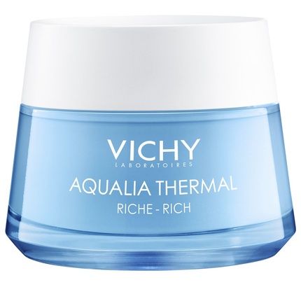 Vichy Aqualia Thermal Rich Moisturizing Cream For Dry Skin With Hyaluronic Acid 50Ml