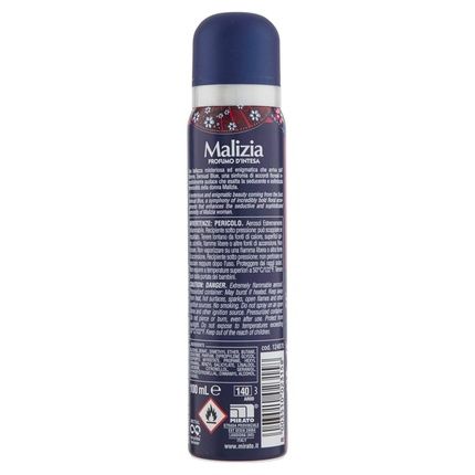 Malizia Seduction Blue Deodorant Spray 100Ml - Image 3