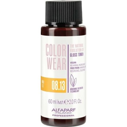 Alfaparf Milano Color Wear Gloss Toner 08.13 60Ml - Image 3