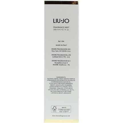 Liu Jo Divine Poppy Fragrance Mist Spray 200Ml Glass Bottle/Boxed - Image 3
