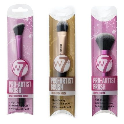 W7 Cosmetics Pro Artist Foundation Brush High-Quality Soft Professional Surface - Image 3