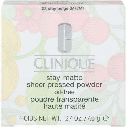 Clinique Stay Matte Sheer Powder #03 Stay Beige 7.6G - Image 3