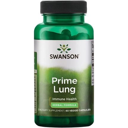 Swanson Prime Lung 60 Vegetarian Capsules