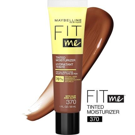 Maybelline Fit Me Tinted Moisturizer Natural Coverage Face Makeup 370