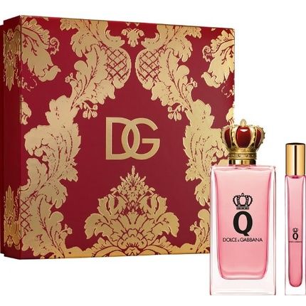 Dolce & Gabbana Q For Women Set 3.3 Oz Edp Spray 0.33 Oz Edp Travel Spray New