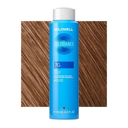Goldwell Colorance 7G Hazelnut Warm Brown Hair Color 120Ml