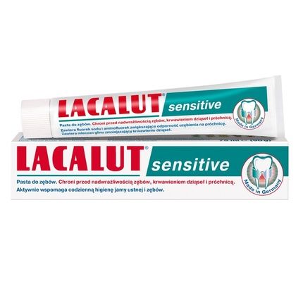 Lacalut Sensitive Toothpaste For Sensitive Teeth 75Ml