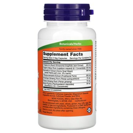 Now Foods Testojack 200 Extra Strength 60 Vegetable Capsules