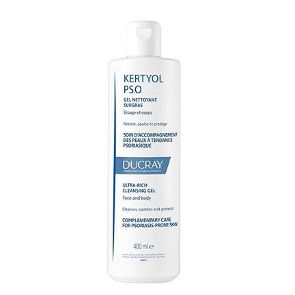 Ducray Kertyol P.S.O Ultra-Rich Cleansing Gel 400Ml For Psoriasis