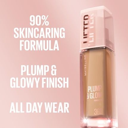 Maybelline New York Lifter Plump & Glow Foundation All Day Wear - Image 3