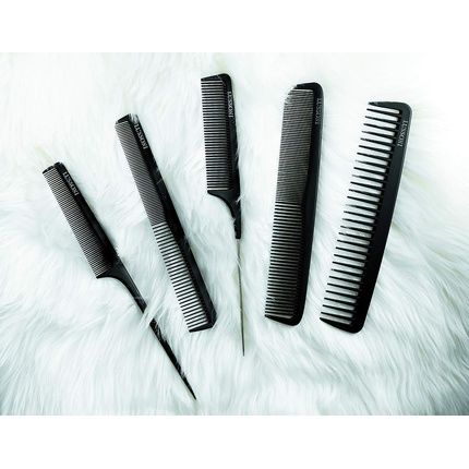 T4B Lussoni Lift Tail Carbon Anti-Static And Break-Resistant Comb With Fine Teeth 204