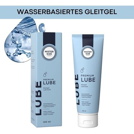 Mister Size Premium Water-Based Lubricant 100Ml Skin-Friendly