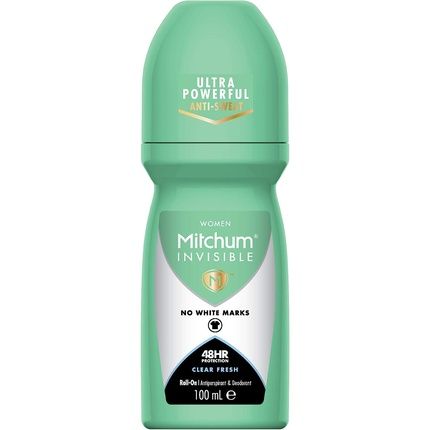 Mitchum Invisible Women 48Hr Protection Roll On Deodorant And Antiperspirant 100Ml