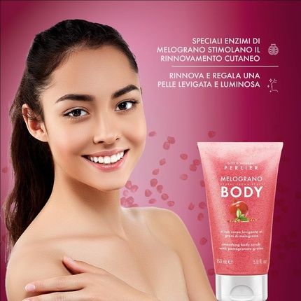 Perlier Pomegranate Smoothing Body Scrub 150Ml - Image 3