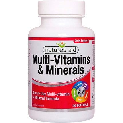 Natures Aid Ginger, Turmeric And Bromelain 60 Tabs