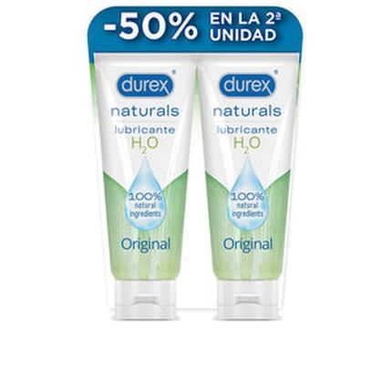 Naturals 100% Natural Lubricant Gel Lot 2 X 100 Ml