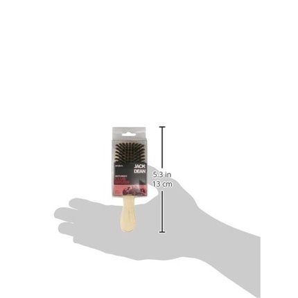 Denman Jack Dean Club Brush Maple Wood Bristles - Image 3