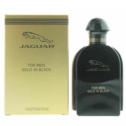Jaguar Gold In Black Eau De Toilette Spray 100Ml By Jaguar