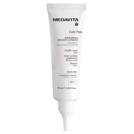 Medavita Cutis Pura Clay Scrub For Scalp And Face