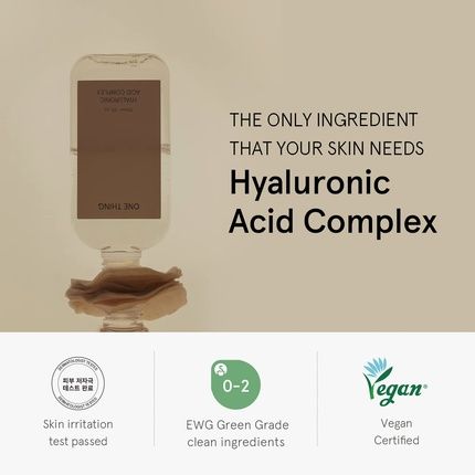 One Thing Hyaluronic Acid Complex Essence 5 Fl. Oz. Hydrating Moisturizing Vegan Toner For Sensitive Skin Korean Skin Care - Image 3