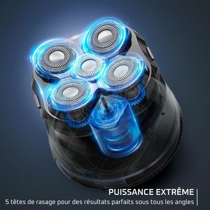 Rowenta Gentlebald Head Shaver With 5 Coated Blades - Image 3