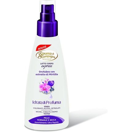 Orchid Express Body Milk Champagne Foam With Blueberry Extract 150Ml