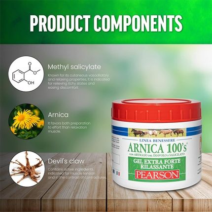 Pearson Arnica 100S Gel Extra Strong Relaxing 500Ml - Image 3
