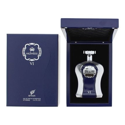 Afnan Highness Vi Blue For Men Eau De Parfum Spray 3.4 Ounce
