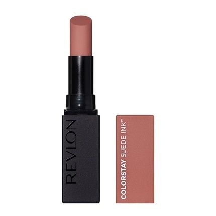 Revlon Colorstay Suede Ink Lipstick Matte Finish Vibrant Color Vegan Formula With Vitamin E 2.55G No. 002 No Rules