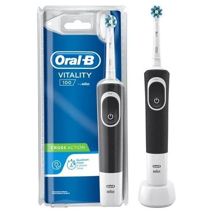Oralb Electric Toothbrush Vitality 100 Cross Action Black