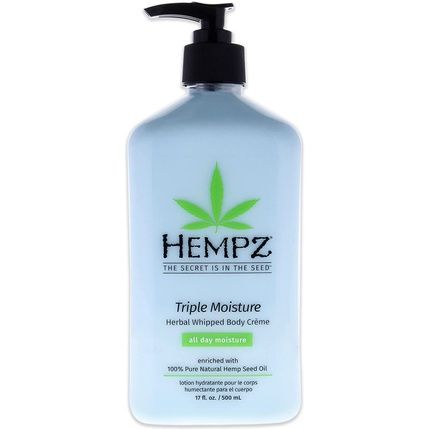 Hempz Triple Moisture Herbal Body Moisturizer 500Ml Enchanted Grapefruit & Sparkling Peach
